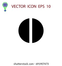 pill vector icon, flat design best vector icon