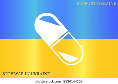 Pill vector icon. Pill symbol. 