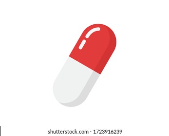 Pill vector illustration. Medicine pill vector design. 