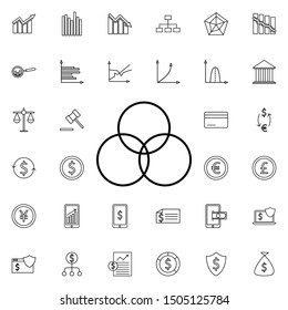 Pillar chart icon. Universal set of finance and chart for website design and development, app development