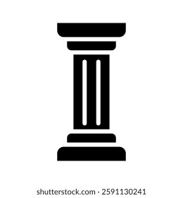 pillar icon color editable on white background