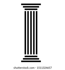 pillar icon design vector template