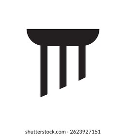 pillar icon illustration element design