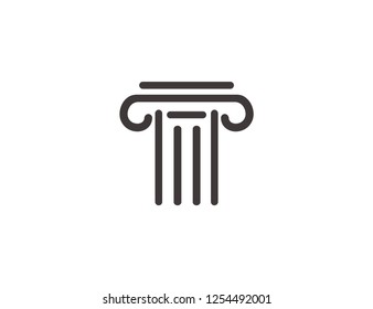 Pillar Icon Symbol