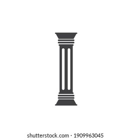 pillar icon vector Template illustration design