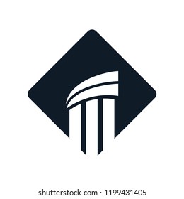 Pillar law logo ,Law office logo template ,law firm