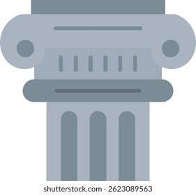 Pillar Line vector Icon Design