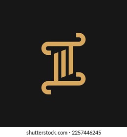 Pillar Logo Design for law firm