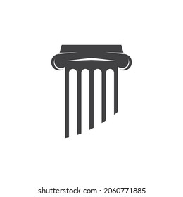 Pillar logo design related to architecture, building or attorney firm
