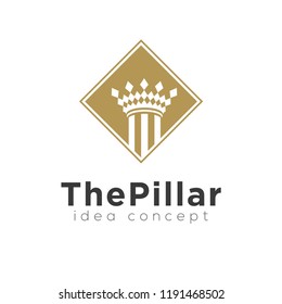 Pillar Logo Design Template