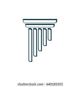 Pillar Logo Design X