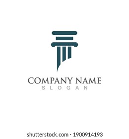 Pillar Logo And Symbol Vector