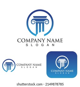 Pillar Logo and symbol vector 