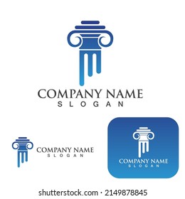 Pillar Logo and symbol vector 