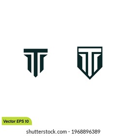 Pillar Logo Template vector illustration simple design element