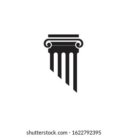 Pillar Logo Template,Column Vector Illustration