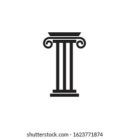 Pillar Logo Template,Column Vector Illustration