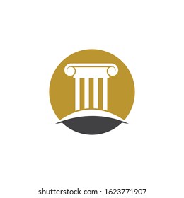 Pillar Logo Template,Column Vector Illustration