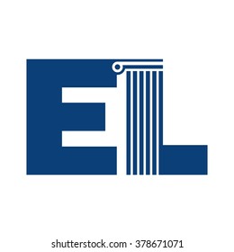 pillar logo vector. symbol and icon vector.