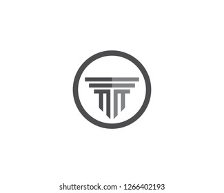 Pillar Logo vector Template