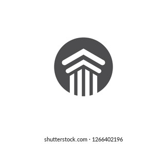 Pillar Logo vector Template