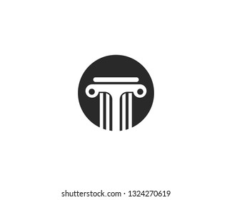 Pillar Logo vector Template