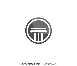 Pillar Logo vector Template