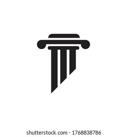 Pillar Logo vector Template design