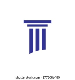pillar Logo vector Template design