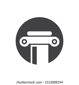 pillar Logo vector Template illustration design