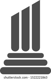 pillar Logo vector Template illustration design