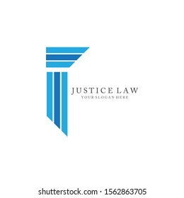 Pillar Logo vector template illustration icon