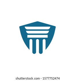pillar Logo vector Template illustration design