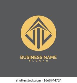 pillar Logo vector Template illustration design