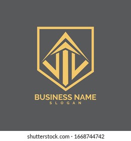 diseño de plantillas de vectores de logotipos de pilar
