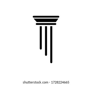pillar Logo vector Template illustration design.pillar vector. 