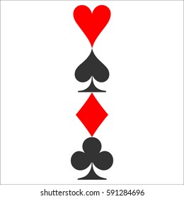 Pillar suit. Card icon - stock vector