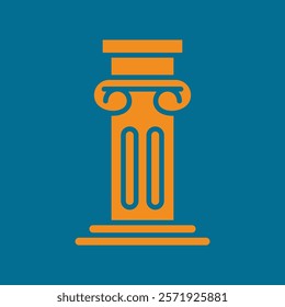 Pillar trendy lovely creative abstract vector illustration colorful useful design.eps