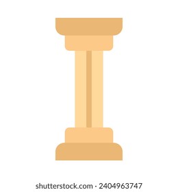 Pillar Vector Flat Icon For Personal And Commercial Use.
