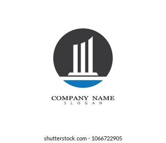 Pillar vector icon