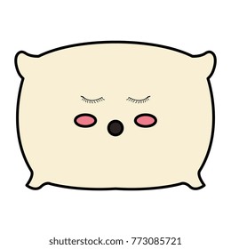 pillow bed kawaii character