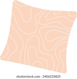 Pillow For Bed Vector Illustration