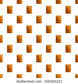 Pillow biscuit pattern seamless vector repeat for any web design