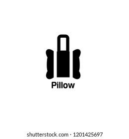 pillow case logo icon designs vector