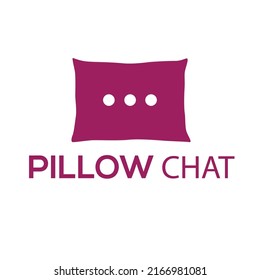 Pillow Chat Logo Design for app