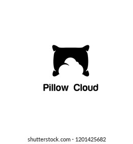 Pillow Cloud Logo Icon Designs Vector