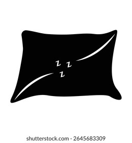 ícone de design de travesseiro ilustração vetorial
