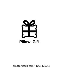 pillow gift logo icon designs vector
