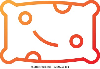 Farbverlauf-Symbol - Einzelsymbol, Vektorgrafik