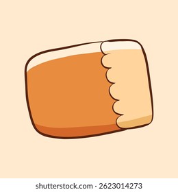 Pillow hand drawing vector illustration
